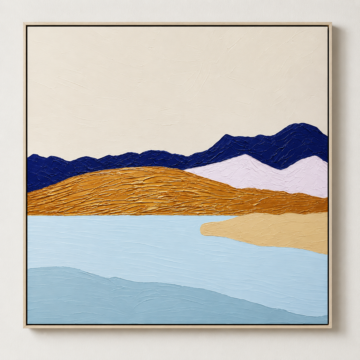 Demänovská Dolina – Abstract Mountain Painting | Art Of Meka Art Of Meka Studio